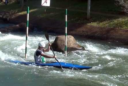 Seletiva Nacional de Canoagem Slalom que selecionou os canoístas terminou nesta terça-feira no Canal Itaipu, em Foz do Iguaçu, no Paraná  / Foto:  Divulgação 